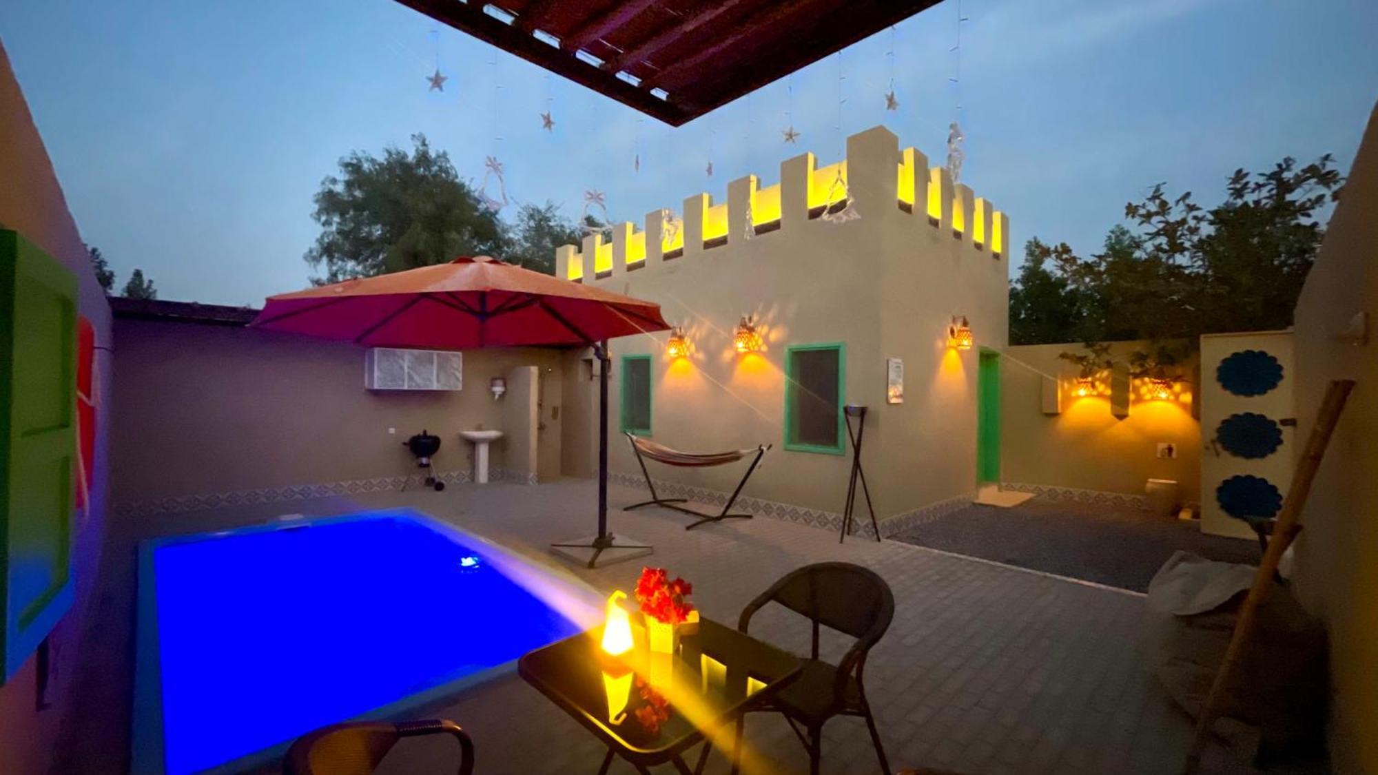 Al Bait Resort With Private Swimming Pools -Hrs Stables Al Hamraniyah ภายนอก รูปภาพ